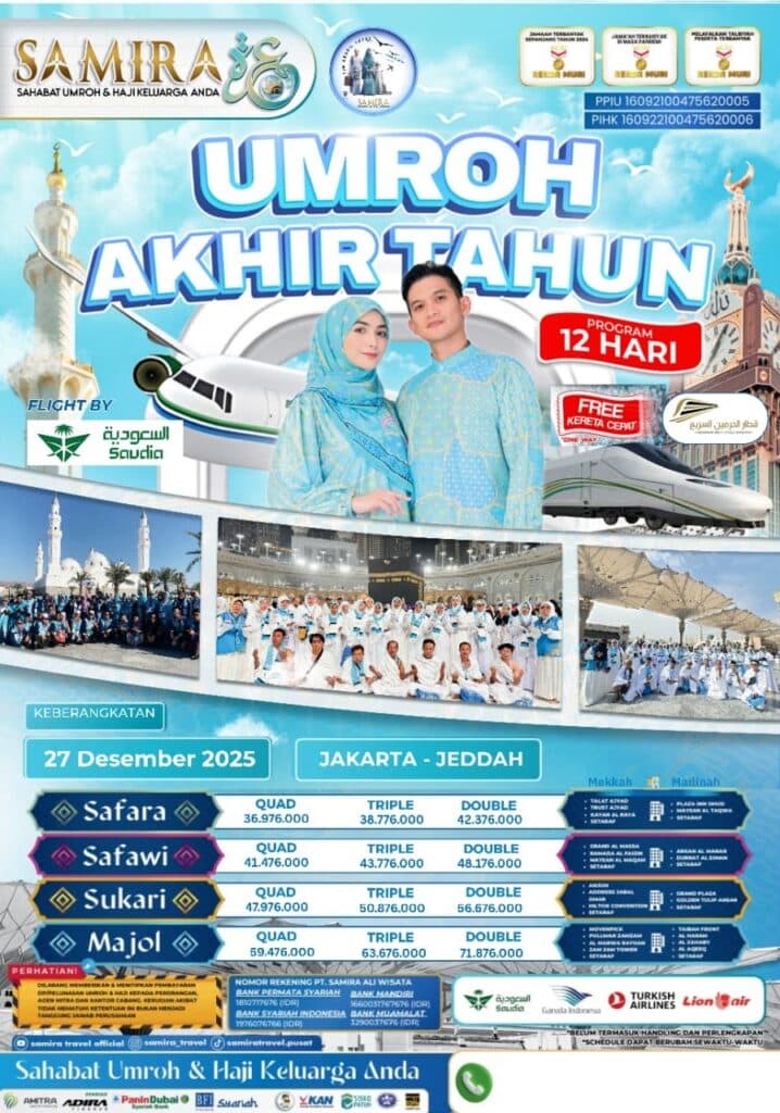 Brosur Paket Umroh 12 Hari